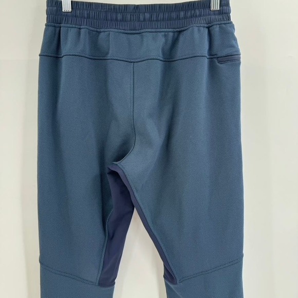 Lululemon Mens Grid Tech Pants Sweats Sz M Navy Blue - Picture 3 of 5